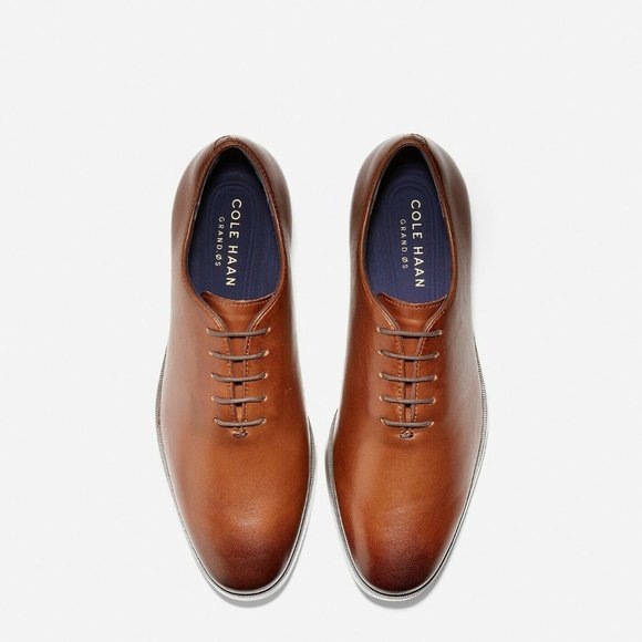 Cole Haan Men\'s Jefferson Grand British Tan Leather Oxford Dress Shoes 11.5M NIB main image 7